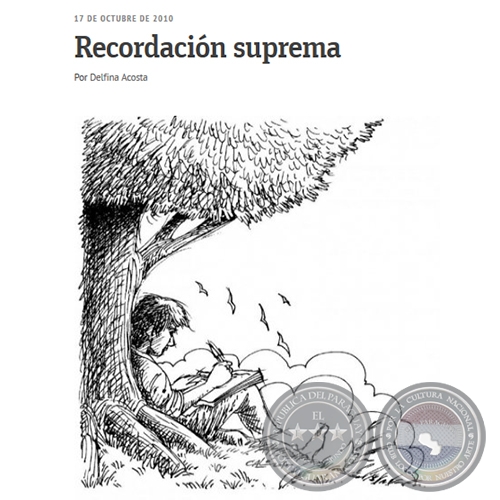 RECORDACIÓN SUPREMA - Por DELFINA ACOSTA - Domingo, 17 de Octubre de 2010